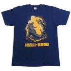 中古衣類 ゴジラ＆コング Tシャツ インディゴ Lサイズ 「ゴジラvsコング」 TOHOシネマズ限定