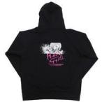 中古衣類 公演オリジナルフーディ ブラック 「ブロードウェイミュージカル『ヘドウィグ・アンド・アングリーインチ』」