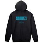 中古アウターウェア 玉狛第2 王子隊作戦会議アイコンver. バックプリントジップパーカー ブラック メンズSサイ