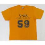 中古Tシャツ 加藤夕夏 生誕記念Tシャツ オレンジ Lサ