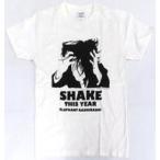 中古Tシャツ エレファントカシマシ SHAKE THIS YEAR Tシャツ ホワイト 150サイズ