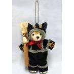 中古ぬいぐるみ ダッフィー ケープコッド・シーズン コスチュームシリーズ 第4弾(黒猫) ぬいぐるみバッジ