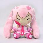 中古ぬいぐるみ 桜ミク(うにゅー) 桜ミクぬいぐるみ 「キャラクター・ボーカル・シリーズ01 初音ミク」