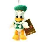 中古ぬいぐるみ ドナルドダック ぬいぐるみバッジ 「ハーバーサイド・クリスマス2008」 東京ディズニーシー限定