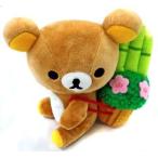 中古ぬいぐるみ リラックマ(門松/2007) お正月限定ぬいぐるみ 「リラックマ」