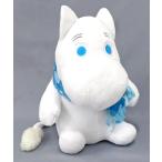 中古ぬいぐるみ ムーミン 特大サイズ マフラーふわふわぬいぐるみ 「ムーミン」