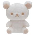 中古ぬいぐるみ リラックマ(ホワイト) あつめてぬいぐるみ モノクロリラックマテーマ 「リラックマ」
