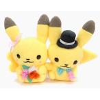 中古ぬいぐるみ ピカチュウ Pokemon little tales [flower wagon] ピカチュウペアぬい