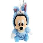 中古ぬいぐるみ ベビーミッキー(卯) 干支ぬいぐるみバッジ2011 「ディズニー」 東京ディズニーリゾート限定