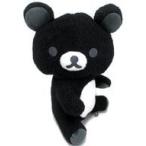 中古ぬいぐるみ リラックマ(黒) モノクロリラックマテーマ ぬいぐるみXL 「リラックマ」