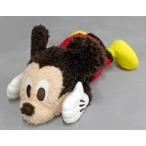 中古ぬいぐるみ ミッキーマウス 赤いほっぺ メガジャンボ寝そべりポーズ ふわろんぬいぐるみ 「ディズニー」
