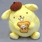 中古ぬいぐるみ プリン&タルト マフィン・タルトをギュっとBIGぬいぐるみ 「ポムポムプリン」