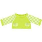 中古ぬいぐるみ ギンガムチェックロングTシャツ(ライム/愛島セシル/黄緑) PRINCE CAT専用コスチューム ENJOY PI
