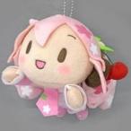 中古ぬいぐるみ 桜ミク(口開け笑顔) 寝そべりぬいぐるみ”桜ミク” 「キャラクター・ボーカル・シリーズ 01 初音ミク