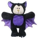 中古ぬいぐるみ ハロウィンバットベアリスタ ぬいぐるみ 「スターバックスコーヒー」 2007年ハロウィンプロモーション限定