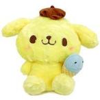 中古ぬいぐるみ ポムポムプリン ゆるかわ ハローキティ・ポムポムプリン スペシャルアイスクリームぬいぐるみ 「サン