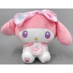 中古ぬいぐるみ マイメロディ 垂れ耳 ロマンティックローズぬいぐるみ 「マイメロディ」