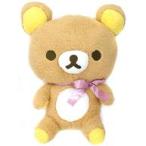 中古ぬいぐるみ リラックマ おすわりリボンぬいぐるみXLプレミアム 「リラックマ」