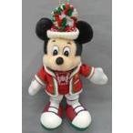 中古ぬいぐるみ ミッキーマウス ぬいぐるみバッジ 「ディズニー・クリスマス2019」 東京ディズニーシー限定
