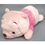 中古ぬいぐるみ くまのプーさん 赤いほっぺ メガジャンボ桜カラー寝そべりぬいぐるみ 「くまのプーさん」