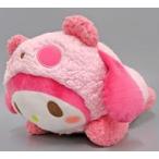 中古ぬいぐるみ マイメロディ もこもこパンダBIGぬいぐるみ-マイメロディ・クロミ- 「サンリオキャラクターズ」