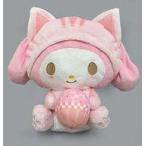 中古ぬいぐるみ マイメロディ ことらねこBIGぬいぐるみ〜マイメロディ・クロミ〜 「サンリオキャラクターズ」