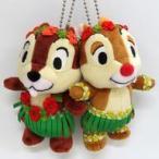 中古ぬいぐるみ チップ＆デール(フラダンス) ぬいぐるみバッジセット 「ディズニー」 東京ディズニーリゾート限定