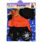 ショッピングダッフィー 中古ぬいぐるみ ダッフィー(ミラコスタのドアサービス・キャスト) コスチュームセット(ぬいぐるみ用衣装) 「東京ディズニー