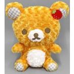 中古ぬいぐるみ リラックマ パリのいちご ローズチェック ぬいぐるみXLプレミアム 「リラックマ」