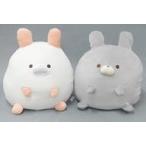 中古ぬいぐるみ 全2種セット うさもち 特大サイズ やわらかもっち〜りぬいぐるみ 「おもち動物園」 タイトーオ