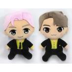 中古ぬいぐるみ 全2種セット(BTS/防弾少年団) スペシャルおすわりぬいぐるみ〜Butter〜“RM&Jin” 「TinyTAN」
