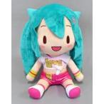 中古ぬいぐるみ 初音ミク(ライブ応援) ふわぷち Lぬいぐるみ“初音ミク”〜ライブ応援〜 「初音ミクシリーズ」