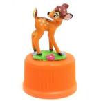 中古ペットボトルキャップ バンビ 「キングダムハーツ オリジナルボトルキャップフィギュア」 バヤリース 2002年キャ