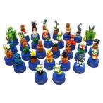 中古ペットボトルキャップ 全30種セット 「スーパーマリオブラザーズ ペプシ ドットボトルキャップ」