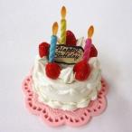 中古食玩 トレーディングフィギュア 12.バースデーケーキ 「ぷちサンプルシリーズ ケーキ屋さん」