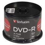  б/у DVD-R Verbatim данные для DVD-R 4.7GB 16 скоростей 50 листов упаковка [DHR47JP50SV1TY]