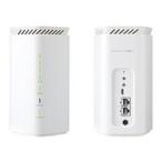 中古携帯電話アクセサリー UQ ホームルーター Speed Wi-Fi HOME 5G L12 (UQ版/ホワイト) [NA