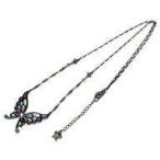 中古銀製品・指輪・アクセサリー(キャラクター) 胡蝶しのぶ ネックレス 「鬼滅の刃×ANNA SUI」