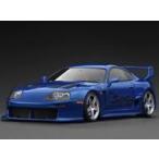 新品ミニカー 1/18 Toyota Supra (A80) TRD 3000GT(ブルーメタリック) [IG3604]