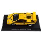 中古ミニカー 1/64 Lamborghini Countach LP500R(イエロー) 「ランボルギーニ ミニカーコレクション6」