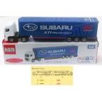 中古トミカ 日野プロフィア ロングトレーラー SUBARU STI motorsport レーシングトランスポーター(