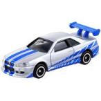 中古トミカ ワイルド・スピード BNR34 スカイライン GT-R (シルバー×ブルー) 「ドリームトミカ No.150」
