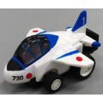 中古ミニカー ちびっこチョロQ T-4 #730(ホワイト×ブルー) 「Qジェット」