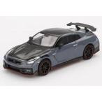 新品ミニカー 1/64 Nissan GT-R Nismo 2024 NISMO 右ハンドル(ステルスグレー) 「ミニGTシリ