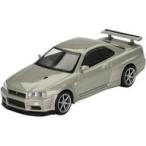 新品ミニカー 1/64 Nissan スカイライン GT-R R34 Vスペック II Nur ミレニアム