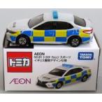 中古トミカ 1/64 トヨタ カムリ スポーツ イギリス警察デザイン仕様(ホワイト×ブルー×イエロー)