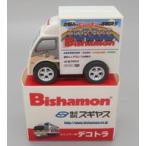 中古ミニカー Bishamon シャンプー号デコトラ(ホワイト) プルバックカー
