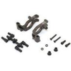  б/у радиоконтроллер aluminium передний ступица carrier set (L,R/22*/ gun металлик /MP10) [IFW629]