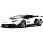  б/у игрушка радиоконтроллер 1/14 Aventador SVJ Performance ( белый ) 2.4GHz specification [96010]