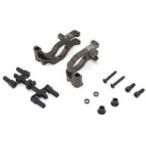  б/у радиоконтроллер aluminium передний ступица carrier set (L,R/22*/ gun металлик /MP10) [IFW629B]